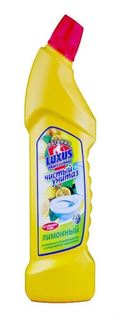 Средства для ванной и туалета Гель Luxus Чистый унитаз Лимон 750 мл