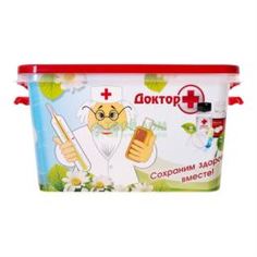 Емкости для хранения Контейнер для хранения Hitt Доктор 7л прямоугольный (М3259)