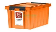 Гардеробные и системы хранения Ящик для хранения Rox box Ящик с крышкой 8 л оранжевый