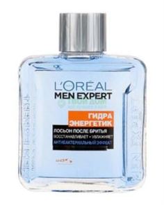 Средства для/после бритья Лосьон после бритья Loreal Men Expert Гидра Энергетик Антибактериальный эффект (A7469700/6) L`Oreal