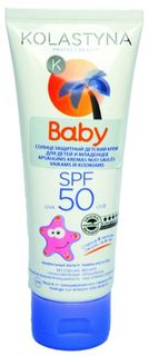 Средства для/против загара Солнцезащитный детский крем Kolastyna Baby SPF-50 75МЛ