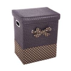 Емкости для хранения Корзина для белья с крышкой и бантиком Tony-bridge DSA16-7 AB2