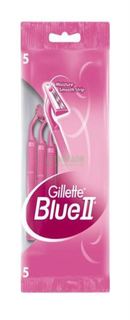 Средства для/после бритья Одноразовый станок для бритья Gillette Blue ii для женщин 5шт.