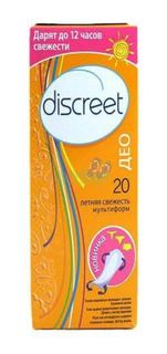 Средства личной гигиены Прокладки Discreet Multiform Deo Summer Fresh Single 20шт