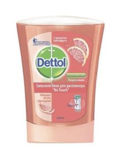 Средства по уходу за телом Жидкое мыло Dettol Запасной блок Грейпфрут 250 мл