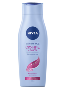 Средства по уходу за волосами Шампунь-уход Сияние и забота 400 мл Nivea