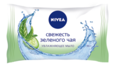 Средства по уходу за телом Мыло увлажняющее Свежесть зеленого чая 90г Nivea