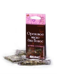 Средства по уходу за волосами DNC Ореховое масло для волос против сечения, 3х15 мл
