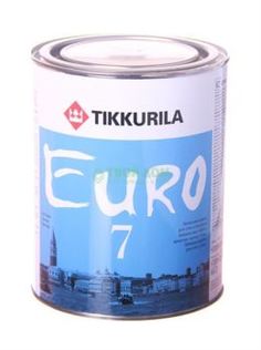 Краски Краска Tikkurila Oyj Евро-7 А 1/0.9л