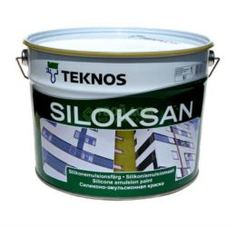 Краски Краска Teknos Фасадная силоксан РМ3 10/9л