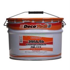 Краски Краска Decotech ПФ-115 гл зеленая 10кг