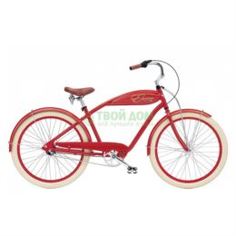 Велосипеды Велосипед Electra Bicycle Cruiser Indy 3i Red (262132)