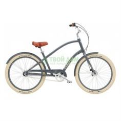 Велосипеды Велосипед Electra Bicycle Townie Balloon 3i Slate (285001)