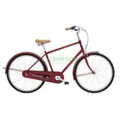 Велосипеды Велосипед Electra Bicycle Amsterdam Original 3i Dark Red Metallic (191064)