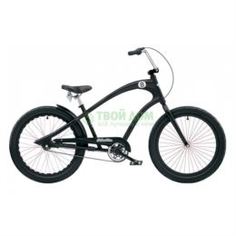 Велосипеды Велосипед Electra Bicycle Cruiser Straight 8 3i Black Satin (268212)