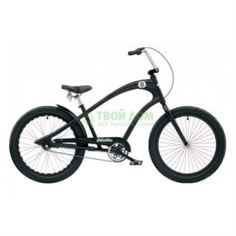 Велосипеды Велосипед Electra Bicycle Cruiser Straight 8 8i Black Satin (268213)