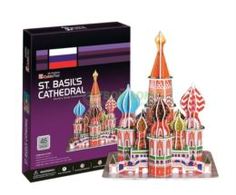 Конструкторы, пазлы 3D-пазл CubicFun 3D Собор Василия Блаженного 173