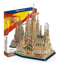 Конструкторы, пазлы 3D-пазл CubicFun Храм Святого Семейства (MC153h)