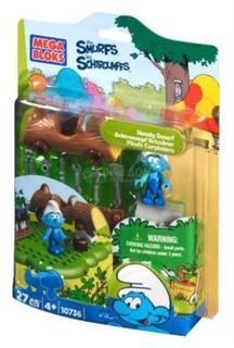 Конструкторы, пазлы Конструктор Mega Bloks Smurfs Смурфики-2 Мини-набор Гонщик 10736 (10736)