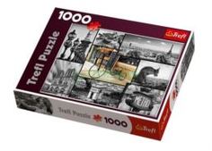 Конструкторы, пазлы Пазл Trefl Париж-коллаж