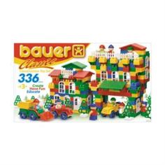 Конструкторы, пазлы Развивающий конструктор Bauer Classic new 336 эл.