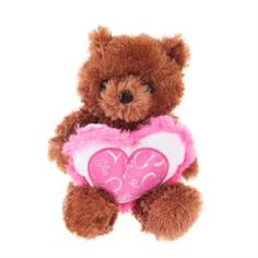 Мягкая игрушка Медведь бублик с сердцем 30 см Magic bear toys SAV1220-H