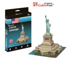 Конструкторы, пазлы Игрушка Статуя Свободы (США) (мини серия) s3026 Cubic Fun