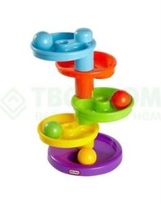 Интерактив обучающий Развивающая игрушка Little Tikes Горка-спираль 635007
