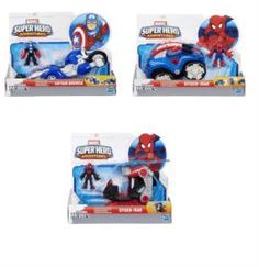 Набор игровой для мальчиков Игровой набор Hasbro Playskool Heroes Марвел фигурка и транспортное средлство