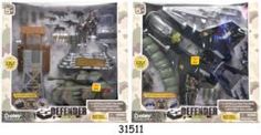 Набор игровой для мальчиков Игровой набор Boley "Военные" (2 набора в ассортименте: танк с аксессуарами или самолет)