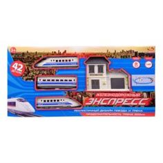 Железная дорога Набор ж/д экспресс .200см.эл/мех.42 пр Abtoys C-00195