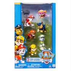 Набор игровой для мальчиков Игрушка Paw Patrol набор из 6 фигурок
