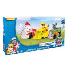 Набор игровой для мальчиков Игровой набор Paw Patrol Щенячий патруль Набор из 3 маленьких машинок