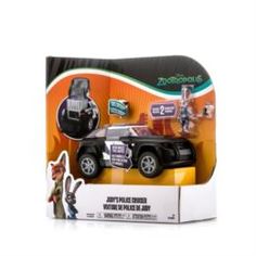 Набор игровой для мальчиков Игровой набор Zootropolis с автомобилем, Джип, Джуди и Хорьковиц, световые эффекты