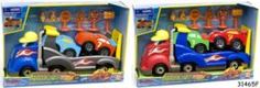 Набор игровой для мальчиков Подарочный набор Boley Автовоз "Смелый гонщик"