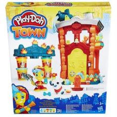 Лепка из пластилина Игровой набор Play-Doh Город "Пожарная станция"