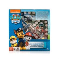 Игры азартные Настольная игра Spinmaster с кубиком и фишками Щенячий Патруль PAW Patrol