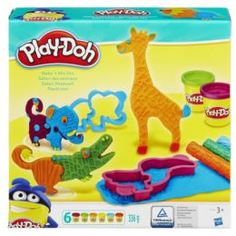 Лепка из пластилина Play-Doh Игровой набор Весёлые сафари
