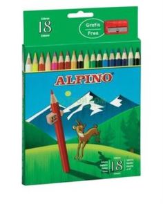 Наборы для рисования Alpino Карандаши цветные шестигранные AL000656