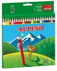Наборы для рисования Alpino Карандаши цветные шестигранные AL000658