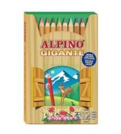 Наборы для рисования Alpino Карандаши цветные утолщенные AL000680