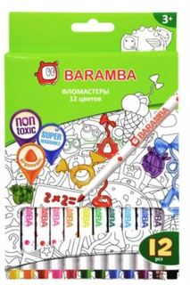 Наборы для рисования Baramba Фломастеры 12 цветов (В80712)