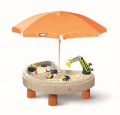 Детские горки, качели Стол-песочница с зонтом и зоной для воды (401N) Little Tikes