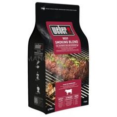 Аксессуары и розжиг Щепа для копчения смесь для говядины Weber 700 г