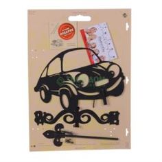 Садовые фигуры Садовая фигура Duck and dog Малый флюгер автомобиль (МФ90005)