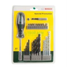 Аксессуары, адаптеры НАБОР ОСНАСТКИ+ОТВЕРТКА Bosch