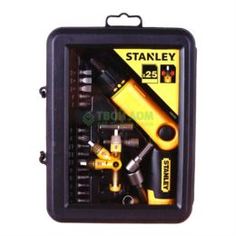 Отвертки, ключи Отвертка с битами Stanley в наборе с 20-тью вставками