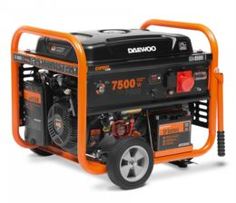 Генераторы Генератор бензиновый DAEWOO GDA8500E-3