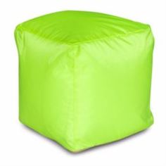 Столы, стулья и пуфики Кубик бескаркасный лайм Dreambag