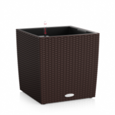 Кашпо, горшки, балконные ящики Кашпо с автополивом 40 см Lechuza Trend Cube (15385)
